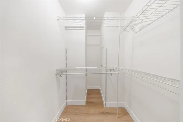 a view of walk in closet