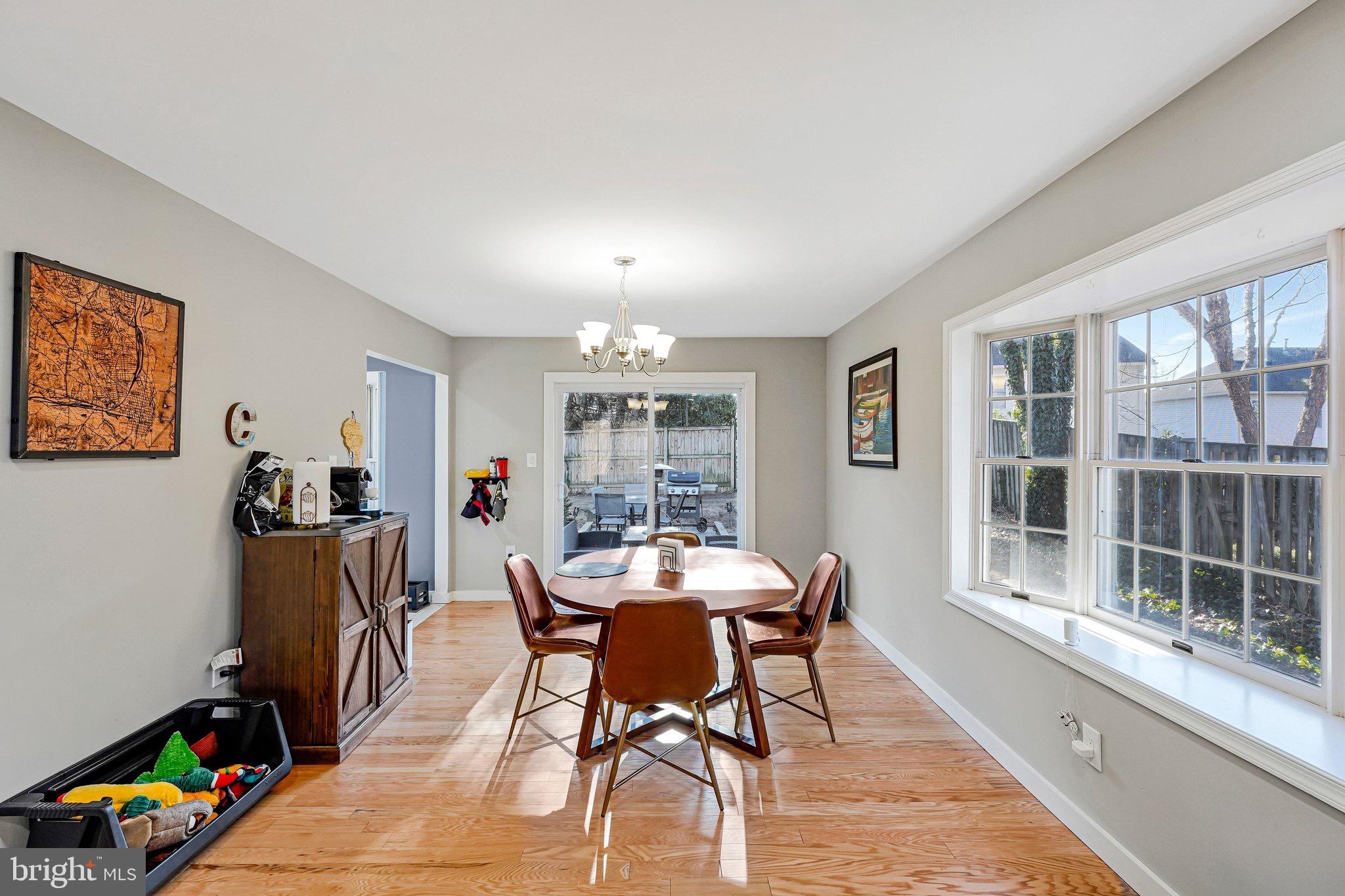 9403 Talisman Drive Vienna, VA 22182 - Photo 12 of 35 Gorgeous View of the Dining Room!