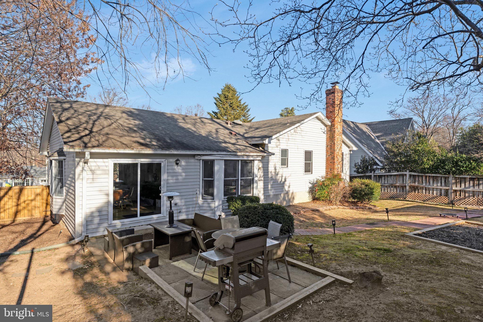 9403 Talisman Drive Vienna, VA 22182 - Photo 5 of 35 Exterior Rear Patio View