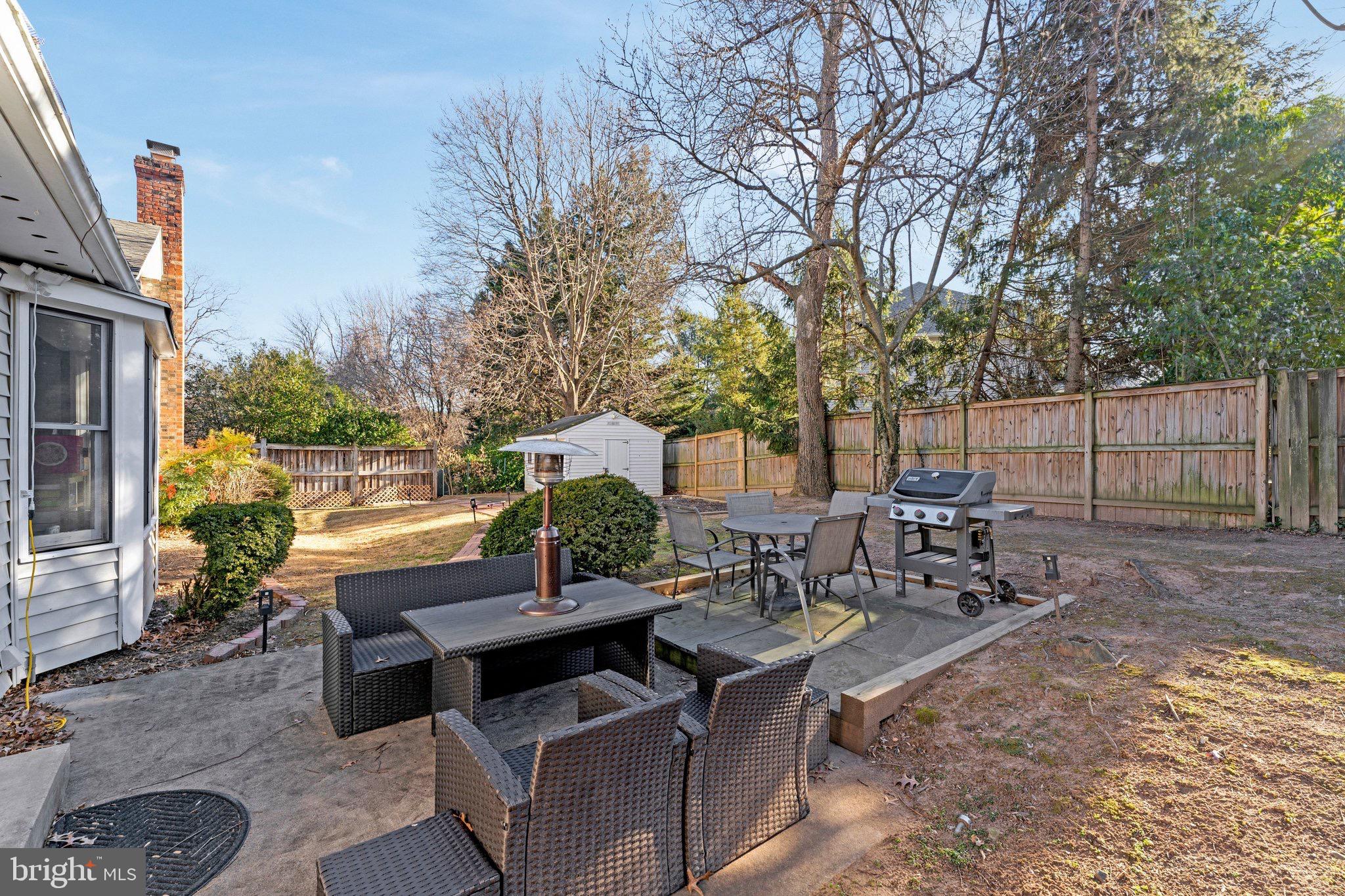 9403 Talisman Drive Vienna, VA 22182 - Photo 9 of 35 Exterior Rear Patio View