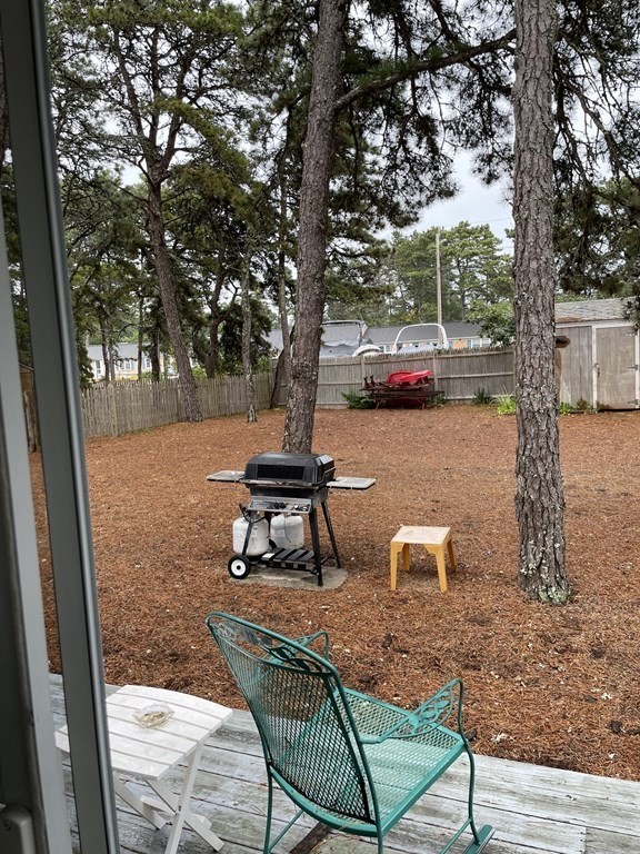 20 Lawrence Road Dennis Port, MA 02639 - Photo 23 of 29 a view of outdoor space with seating