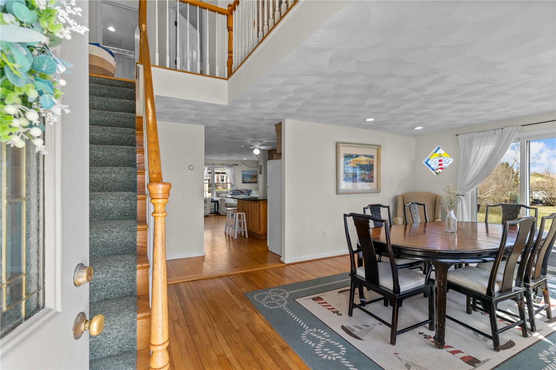 76 What Cheer Road Narragansett, RI 02882 - Photo 8 of 44 dining room to right of front door