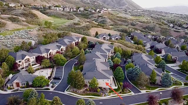 1562 Fairway Ridge Road Draper, UT 84020 - Photo 57 of 60 Aerial perspective showcasing a residential community with multi-story buildings and single-level structures