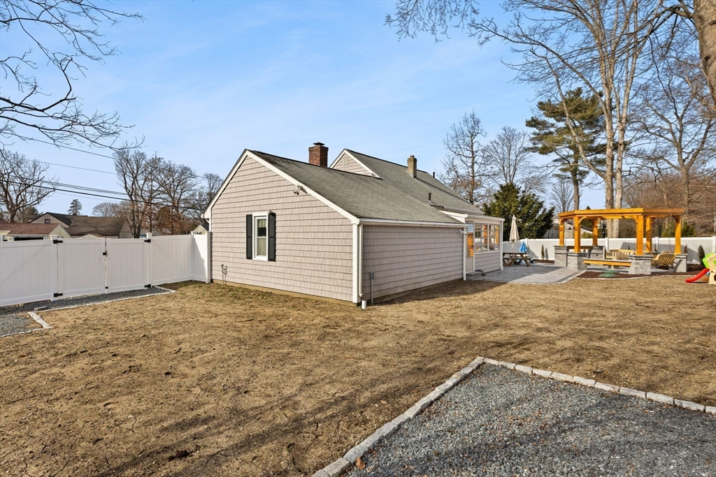 13 Cherry Hill Drive Seekonk, MA 02771 - Photo 31 of 40 a view of garage and yard