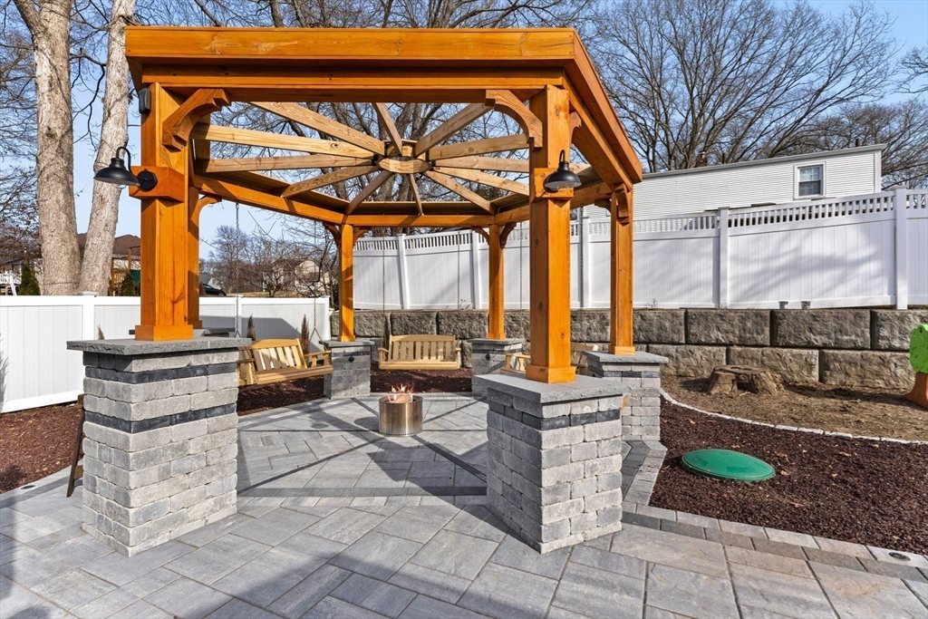 13 Cherry Hill Drive Seekonk, MA 02771 - Photo 33 of 40 a view of an outdoor kitchen