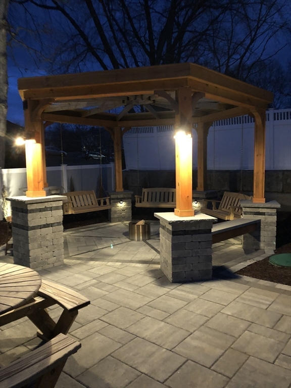 13 Cherry Hill Drive Seekonk, MA 02771 - Photo 36 of 40 a kitchen with stainless steel appliances granite countertop a stove a sink and a microwave