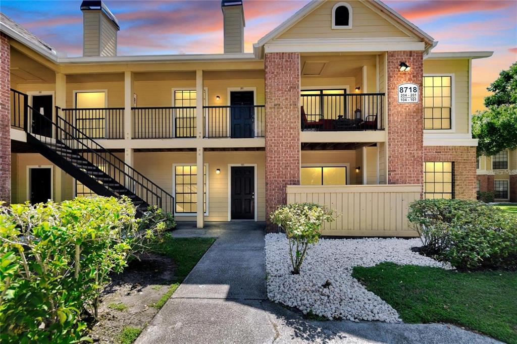 front view of a house