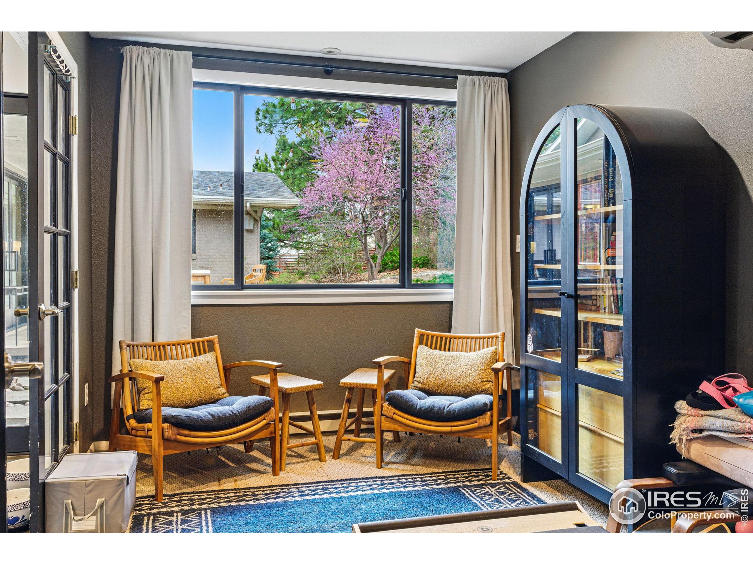 182 Ridge Road Boulder, CO 80303 - Photo 24 of 43 a view of a dining room with furniture window and outside view