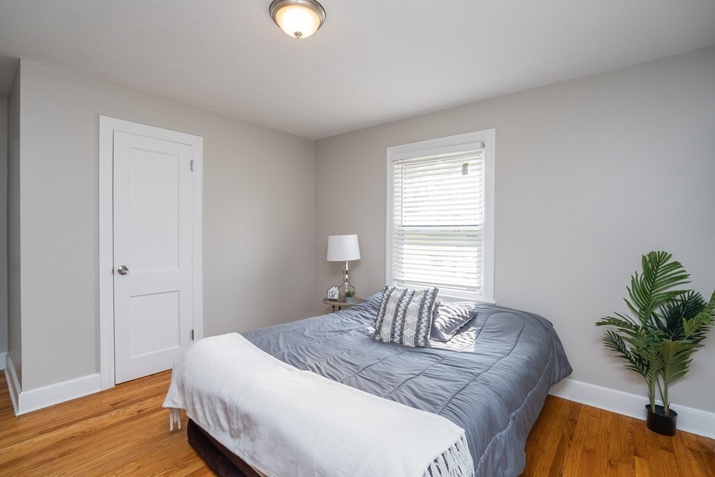 185 Pasco Road Springfield, MA 01151 - Photo 16 of 34 a bedroom with a bed and a potted plant