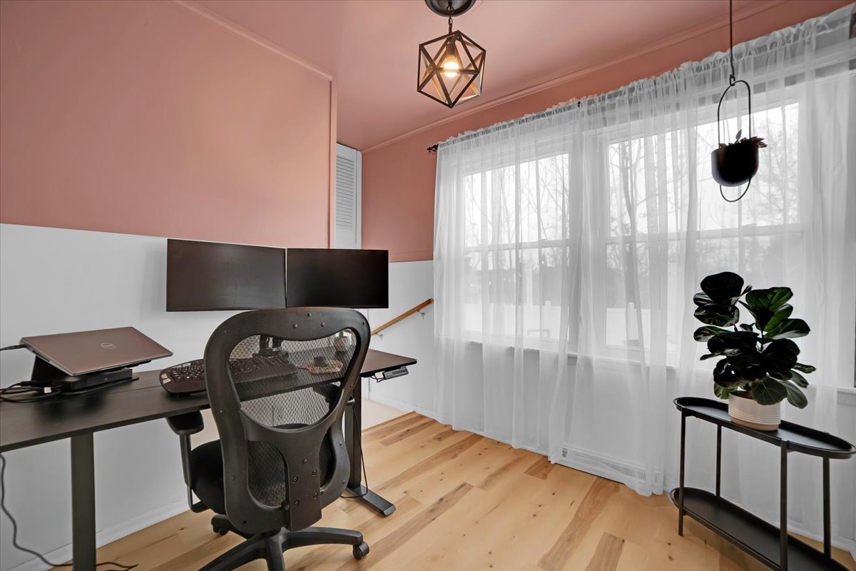 705 State Street Lemont, IL 60439 - Photo 26 of 31 a view of a workspace with furniture and a window