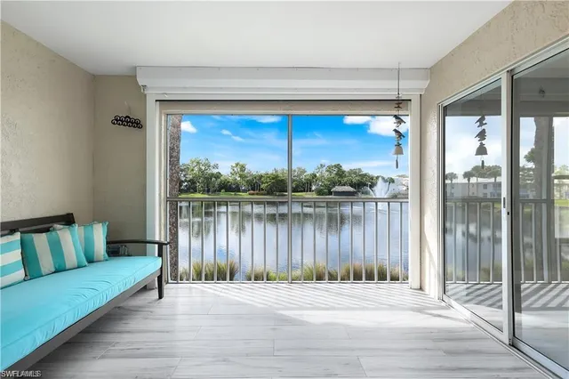 a view of a living room and a couch in a room