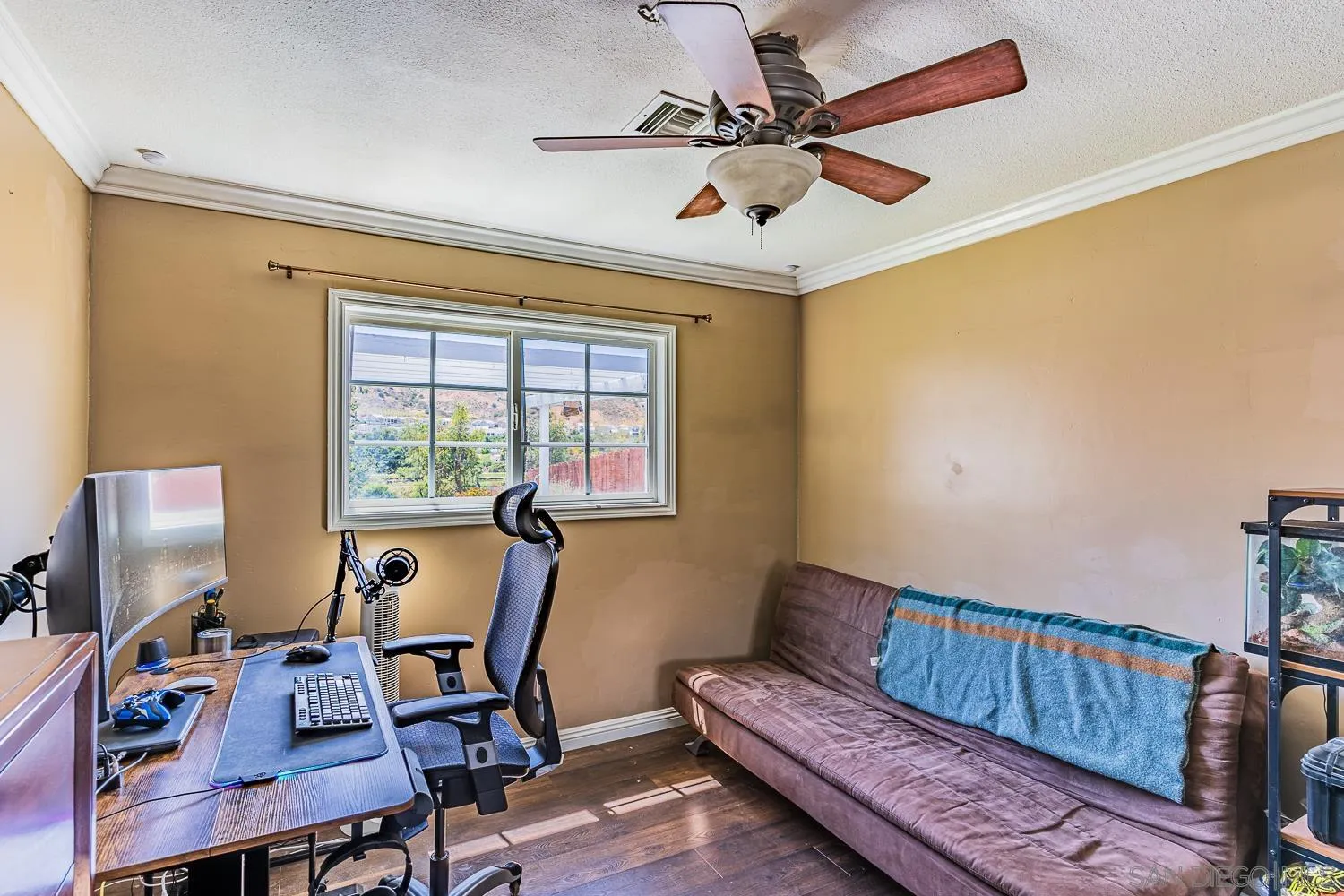 9213 Dalehurst Road Santee, CA 92071 - Photo 12 of 31 a workspace with furniture and a window