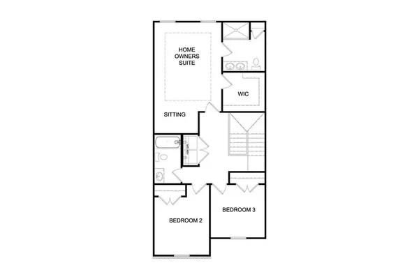 a picture of a bench in front of a door