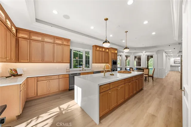 a view of an entryway with a room