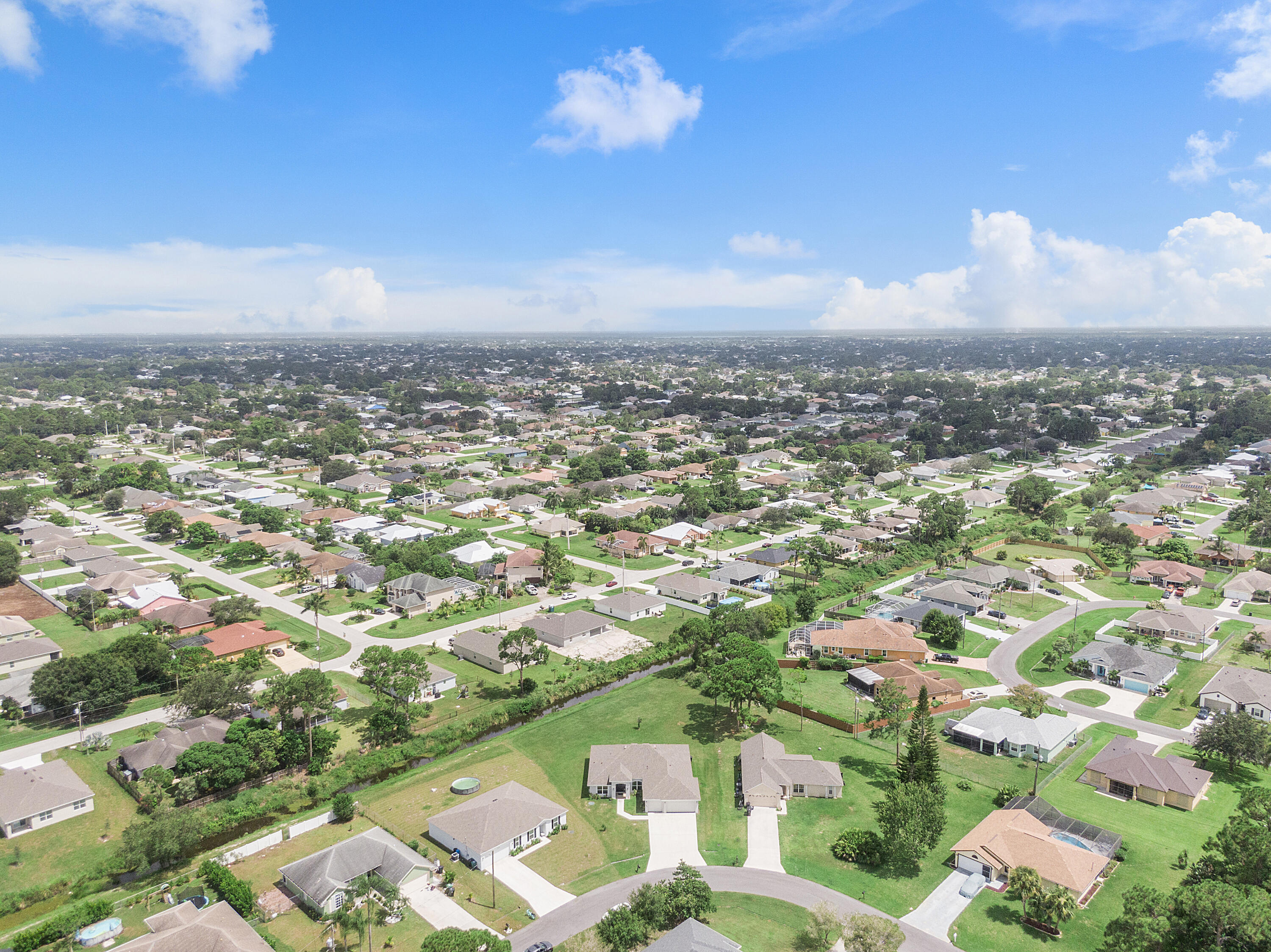 1634 Southwest Malmo Road Port St. Lucie, FL 34953 - Photo 29 of 33 Aerial view 3