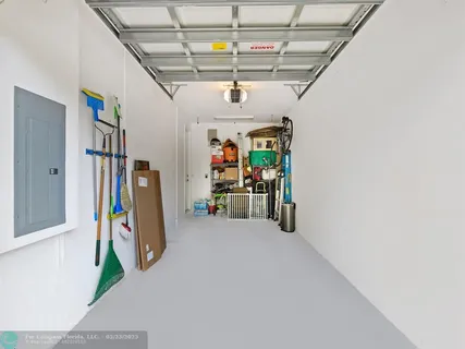 a view of storage and utility room