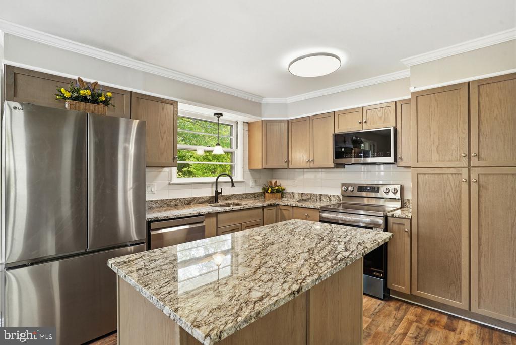 309 Cedar Ridge Drive Oxon Hill, MD 20745 - Photo 22 of 45 Modern kitchen with elegant finishes.