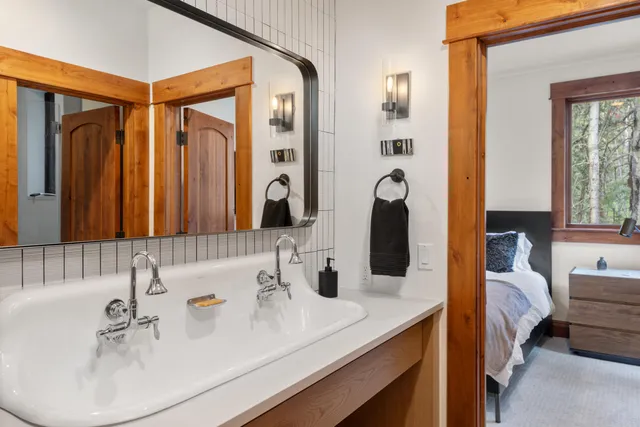 a view of a balcony with outdoor space