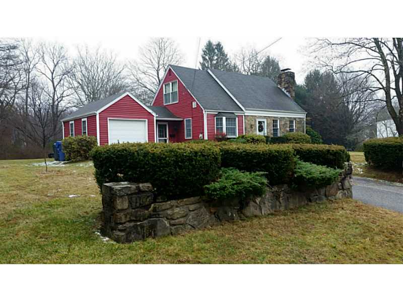 Exterior Front. Welcome Home! Stone front, Oversize lot .60 acre. Loads of charm. Move in condition. Great traffic pattern.