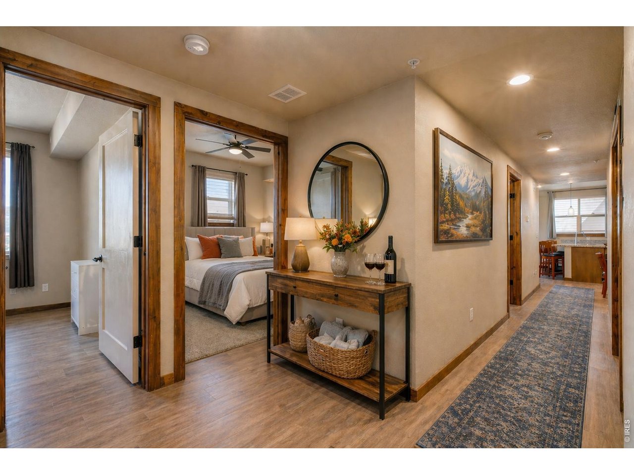 1802 Wildfire Road, Unit 204 Estes Park, CO 80517 - Photo 3 of 35 a view of living room and wooden floor