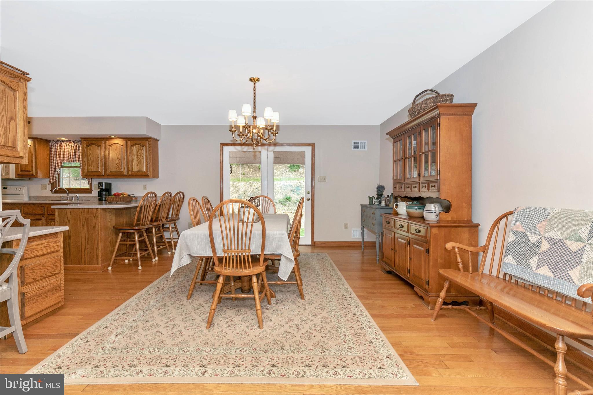 20804 Townsend Road Rohrersville, MD 21779 - Photo 17 of 49 Dining room with hardwood floors