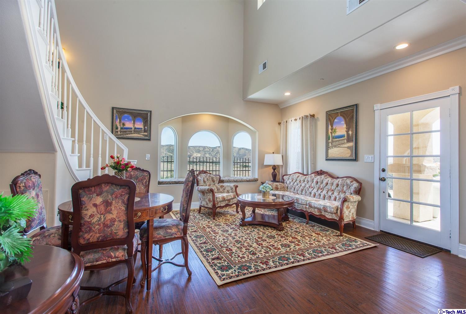 40251 Flintrock Road Leona Valley, CA 93551 - Photo 5 of 32 a living room with furniture and a wooden floor