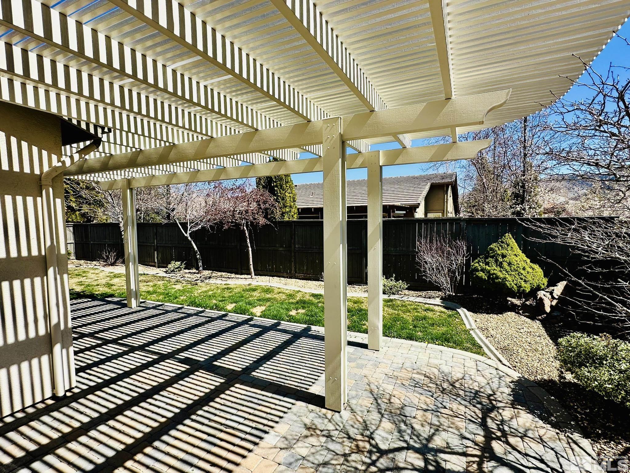 491 Oldenburg Drive Reno, NV 89521 - Photo 13 of 36 a view of a porch with a patio
