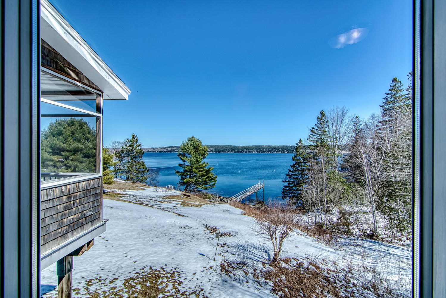 566 Falls Bridge Road Blue Hill, ME 04614 - Photo 19 of 29 View from Master Bedroom