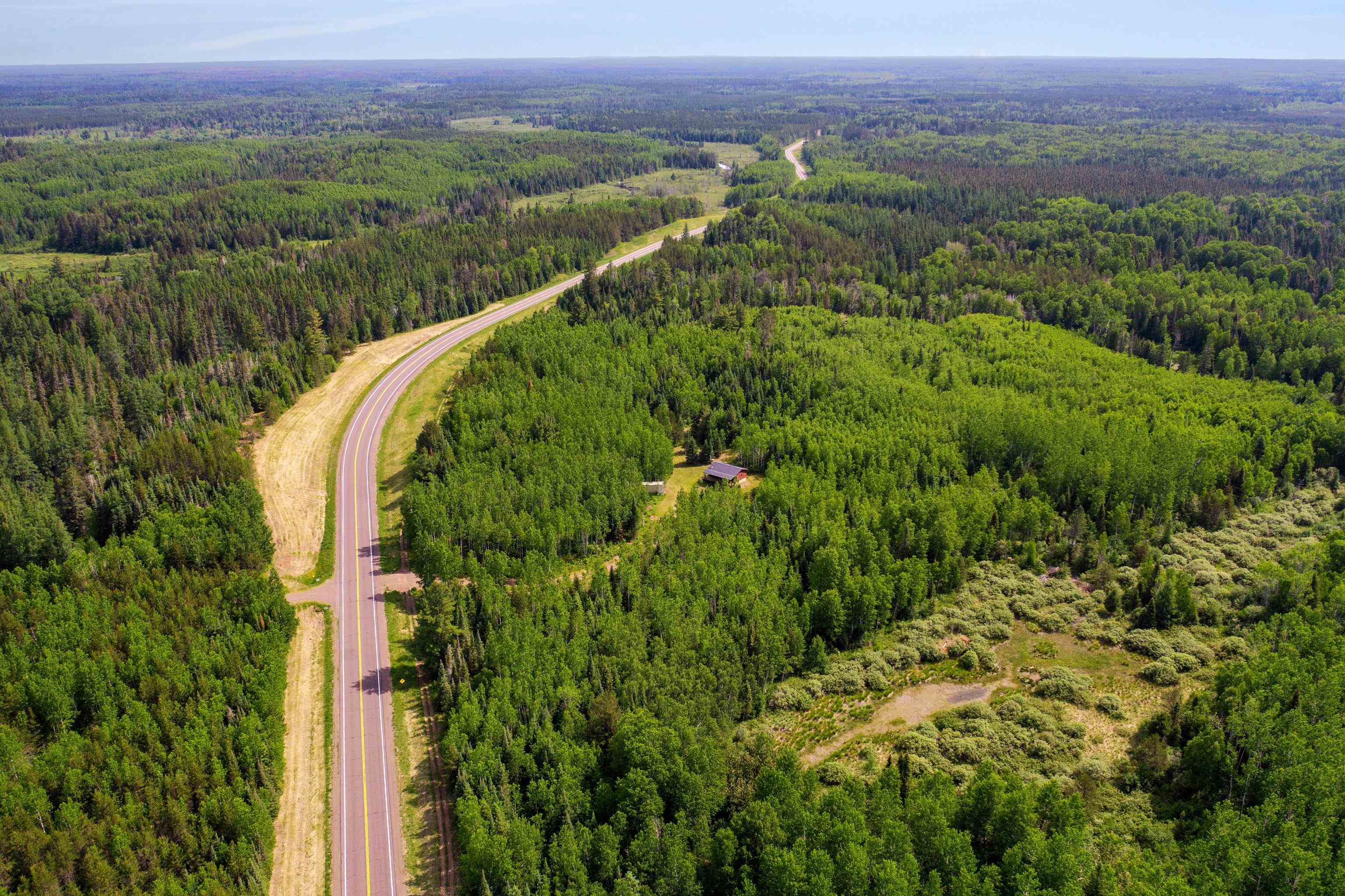 1612 Pequaywan Lake Road Brimson, MN 55602 - Photo 39 of 45 Drone / aerial view of a forest