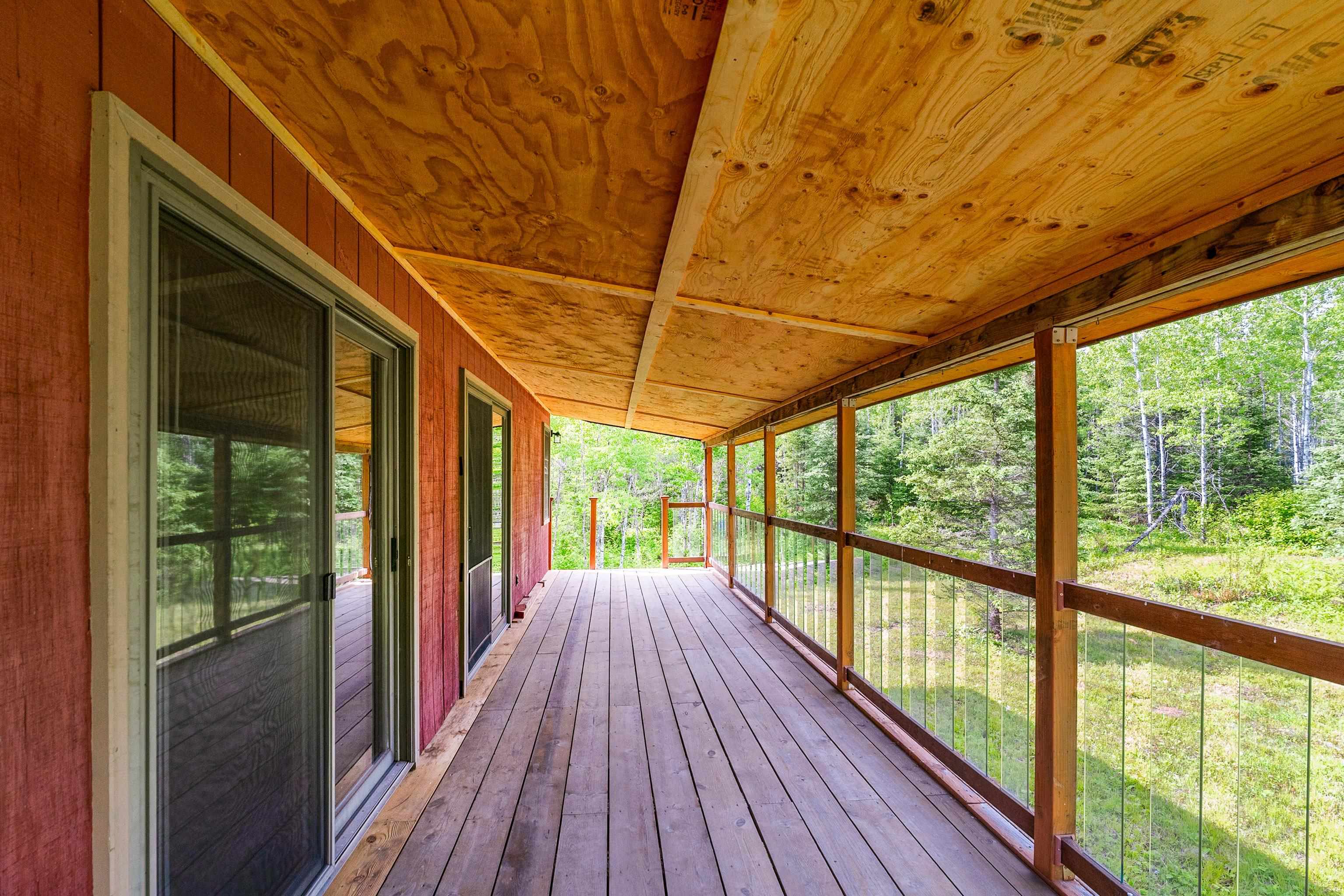 1612 Pequaywan Lake Road Brimson, MN 55602 - Photo 8 of 45 View of wooden deck