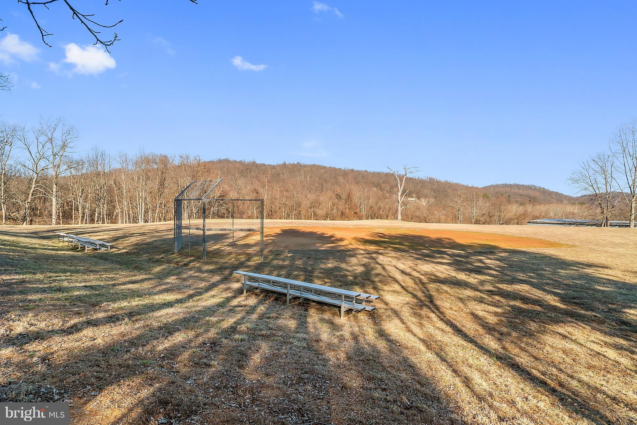 12494 Moss Hollow Road Markham, VA 22643 - Photo 11 of 26 Baseball Diamond with bleacher seating