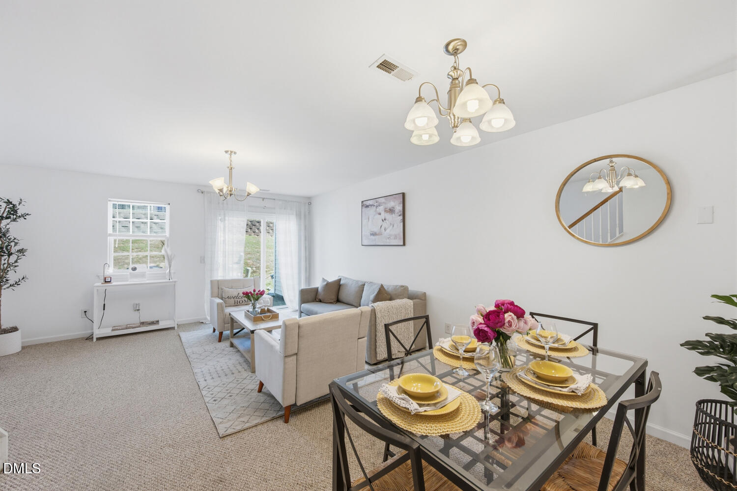 7719 Averette Field Drive Raleigh, NC 27616 - Photo 7 of 22 Open Dining/Living Area