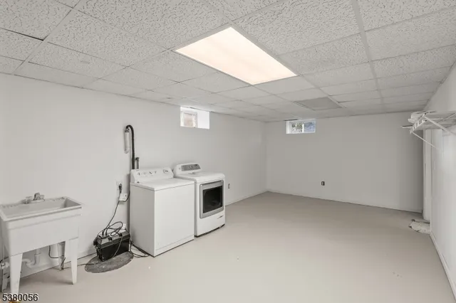 a view of a room with storage and utility