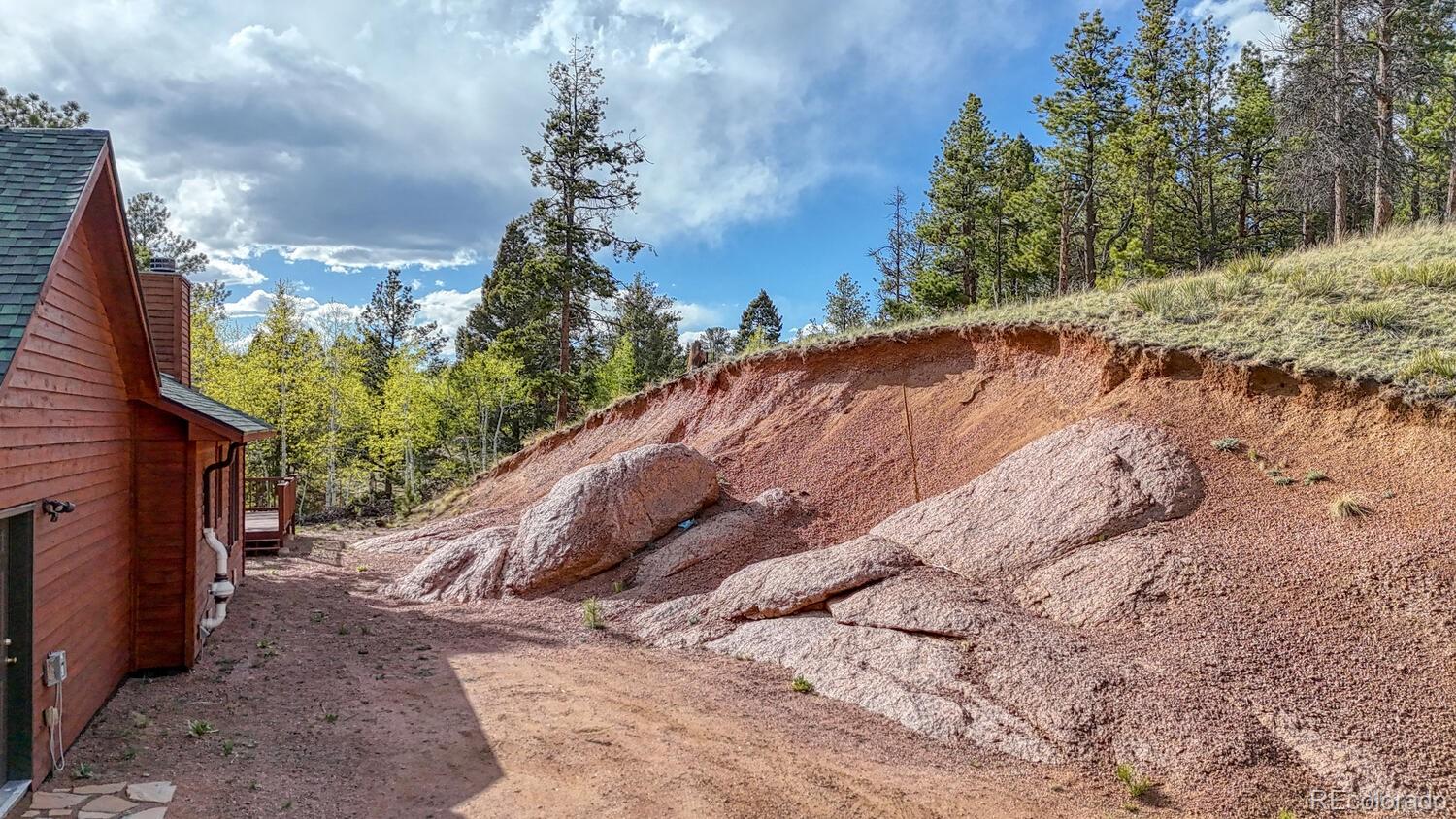 318 Southgate Road Florissant, CO 80816 - Photo 31 of 48 a backyard of a house