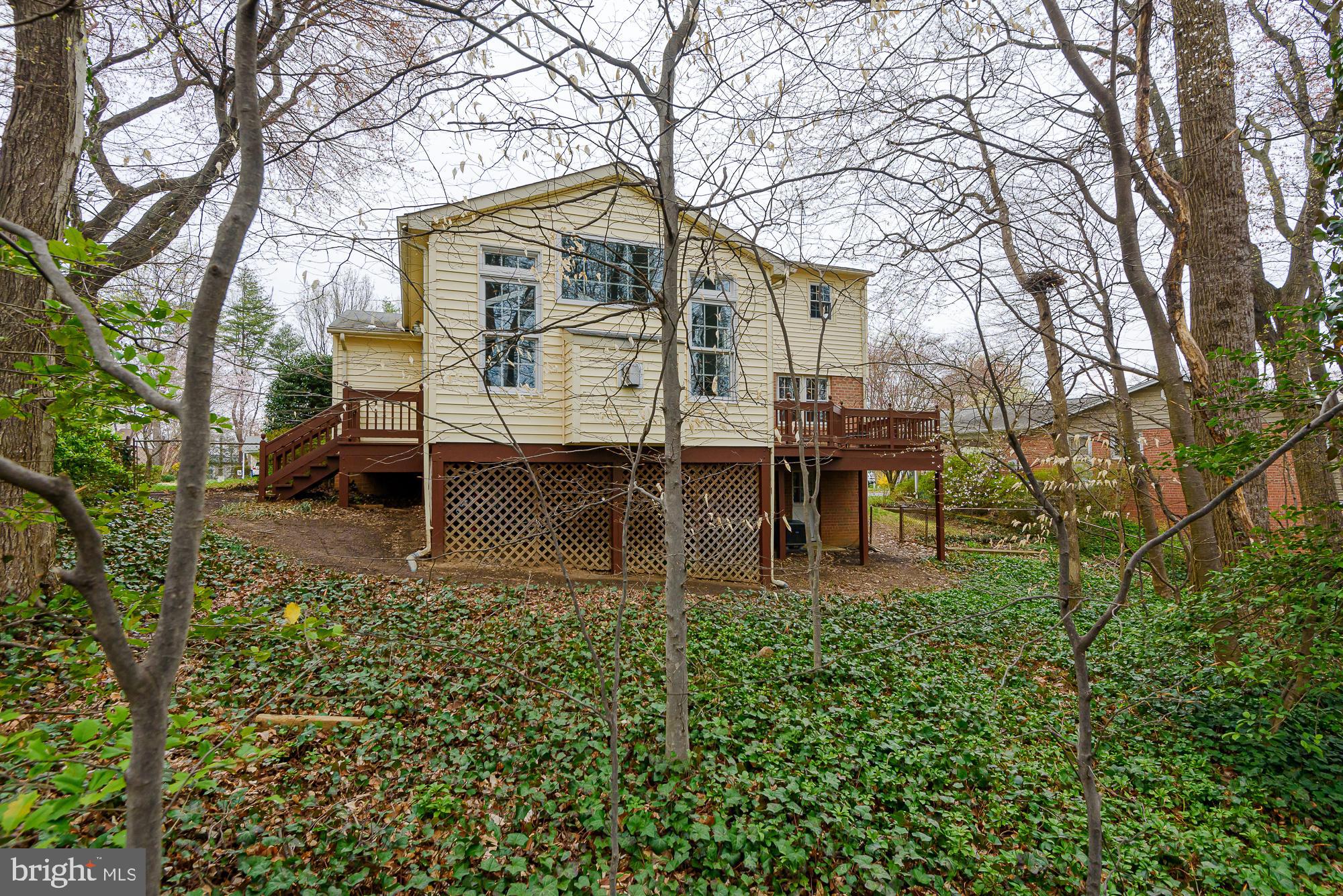 6912 Sydenstricker Road Springfield, VA 22152 - Photo 35 of 41 Rear View of Home