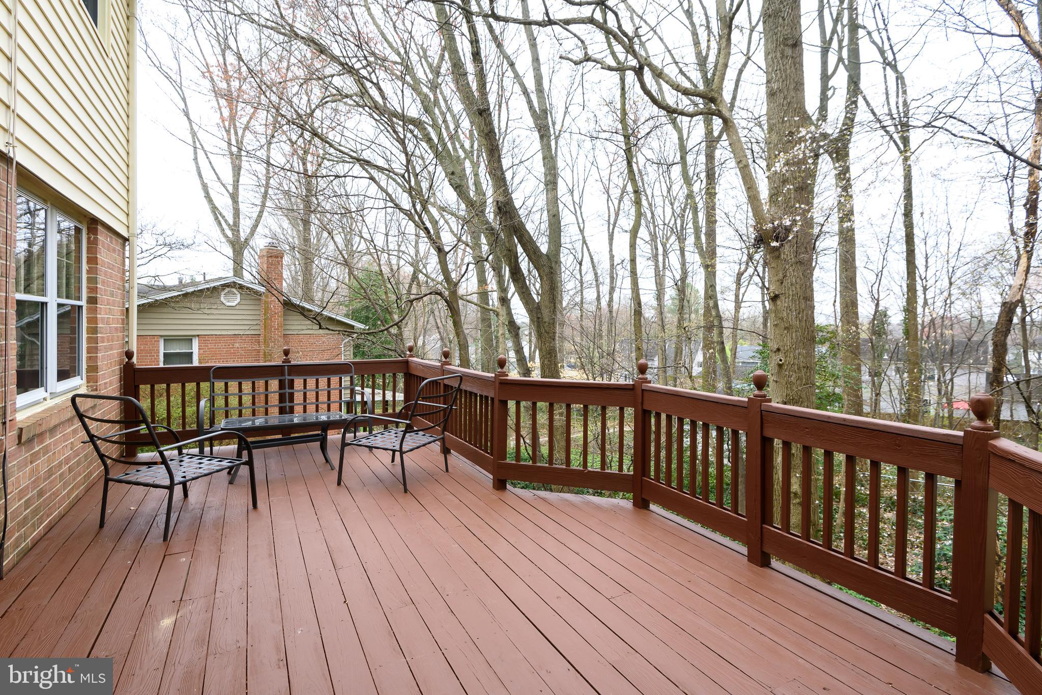 6912 Sydenstricker Road Springfield, VA 22152 - Photo 7 of 41 Large Deck
