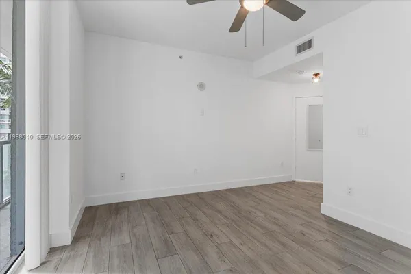 wooden floor in an empty room