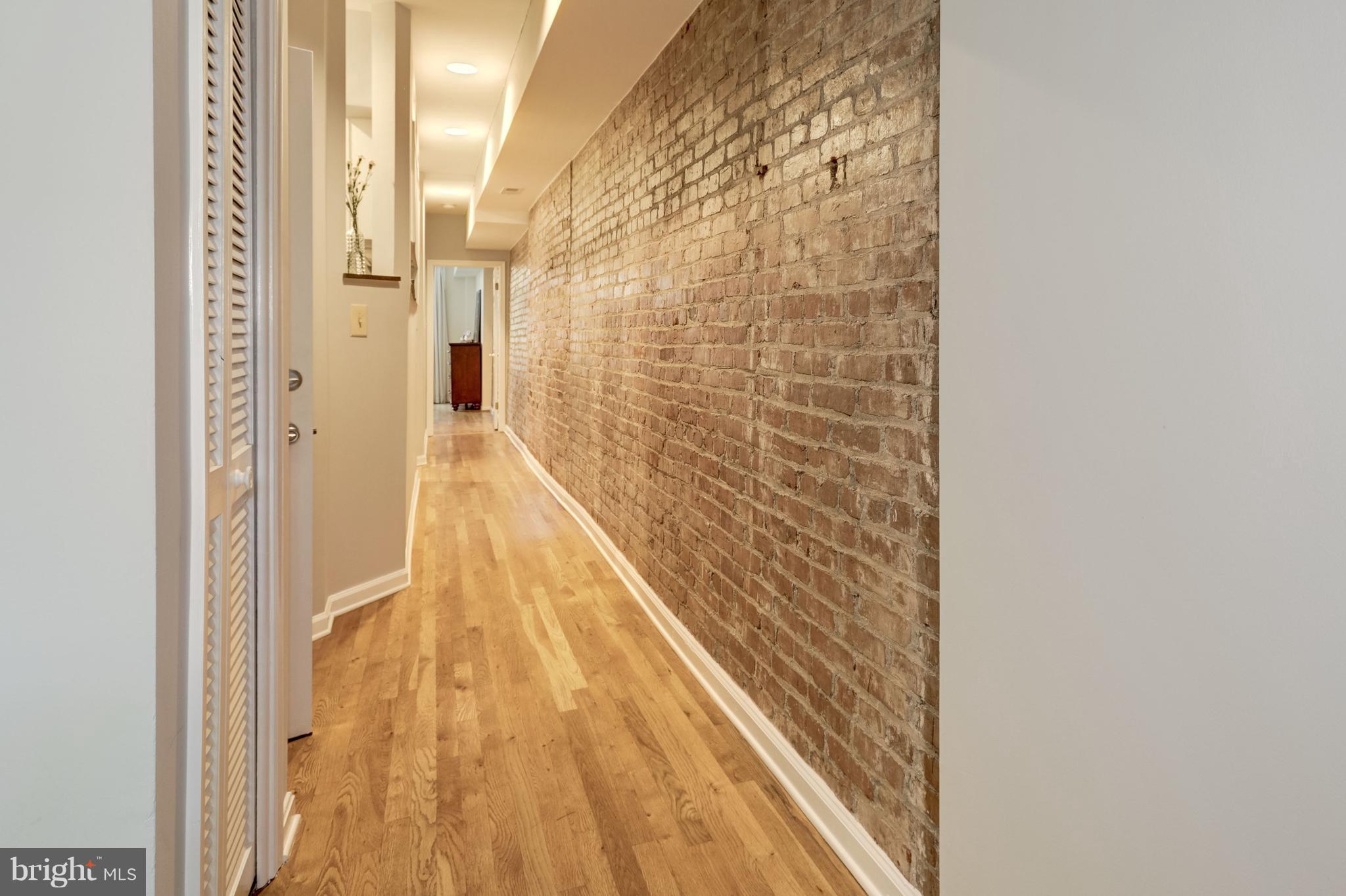1813 Kalorama Road Northwest, Unit 3 Washington, DC 20009 - Photo 6 of 21 Exposed brick wall