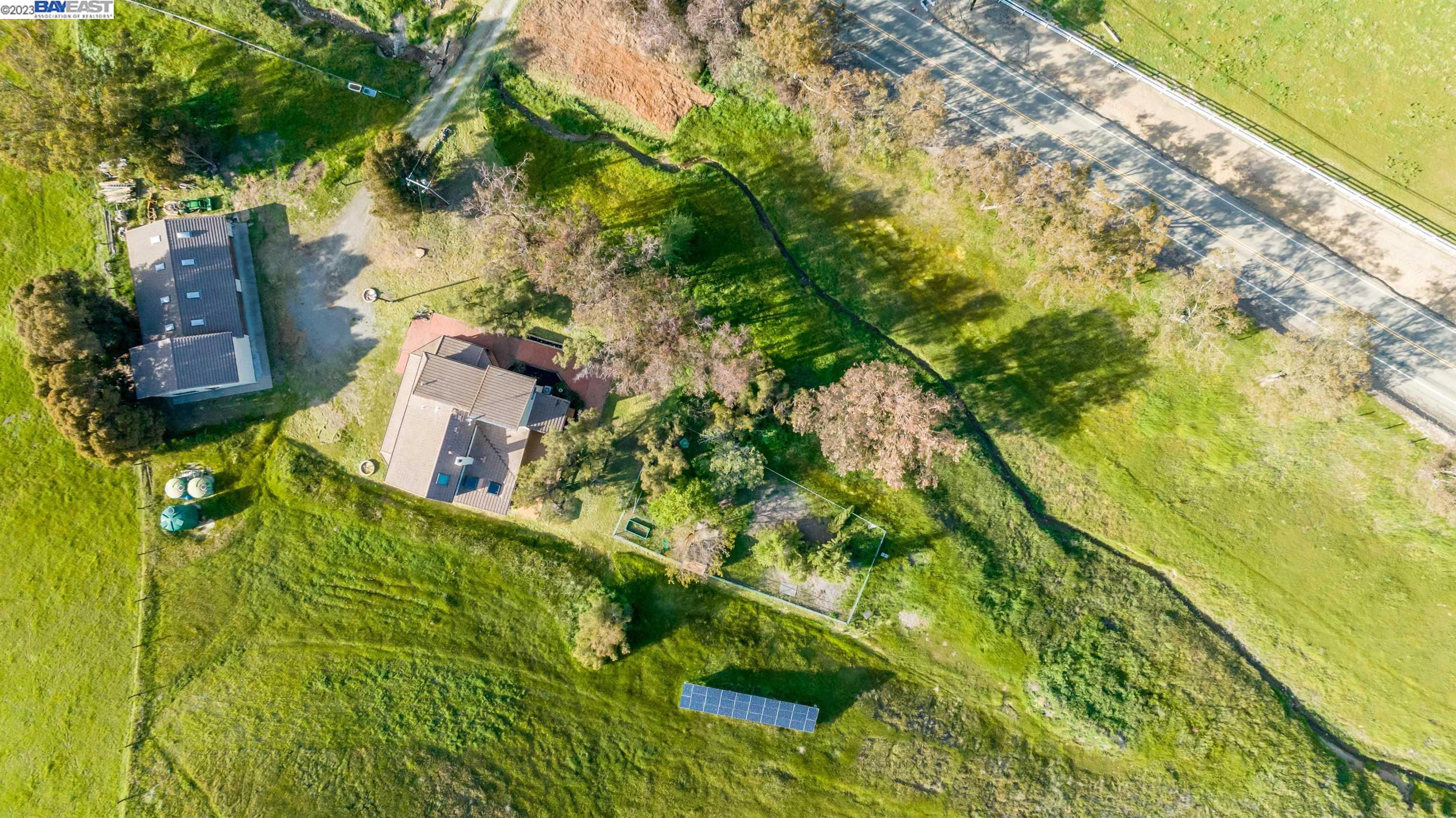 11655 Tesla Road Livermore, CA 94550 - Photo 1 of 1 an aerial view of residential houses with outdoor space and trees