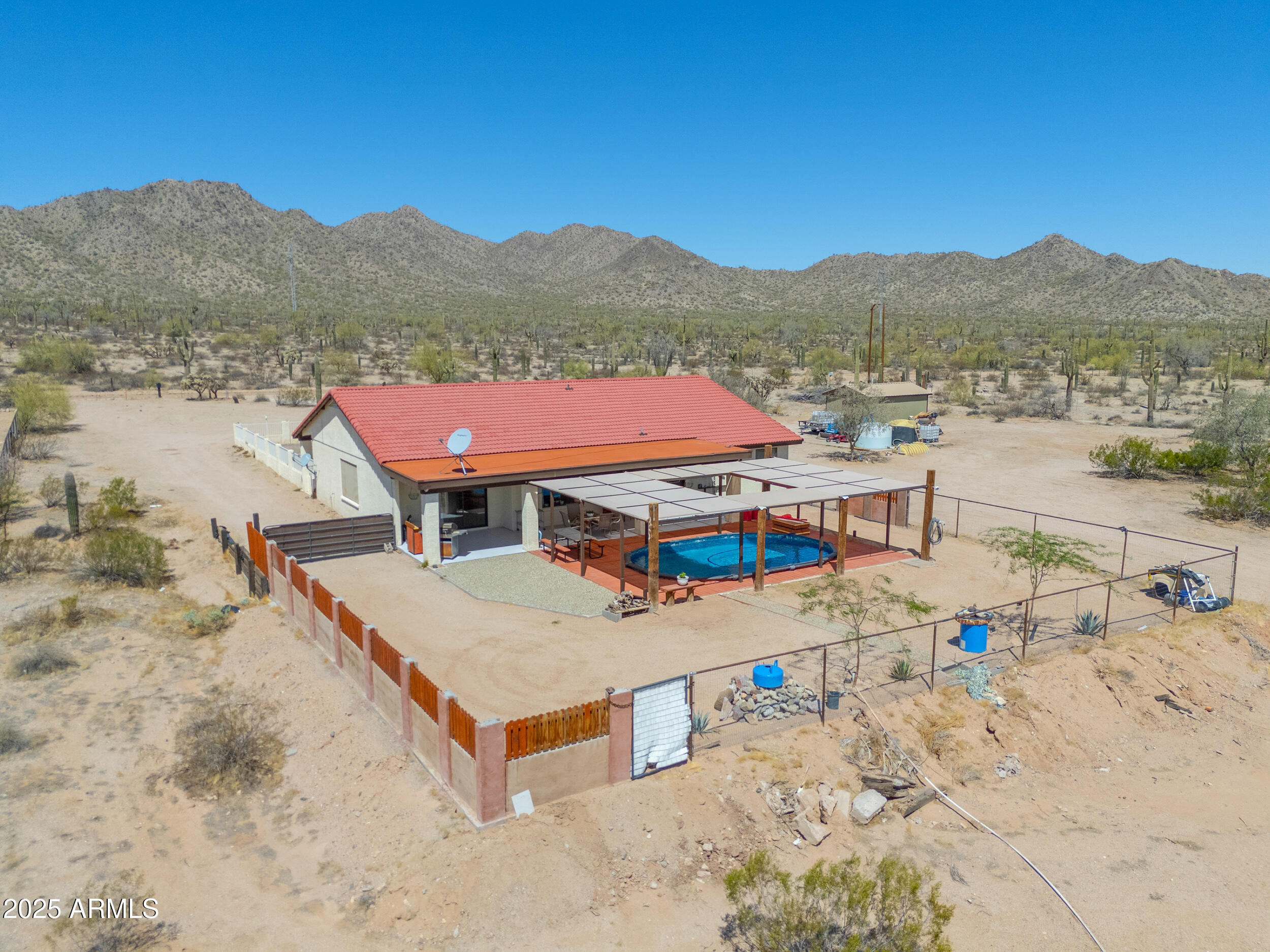 209 South Hidden Valley Road Maricopa, AZ 85139 - Photo 28 of 37 Back View (3)