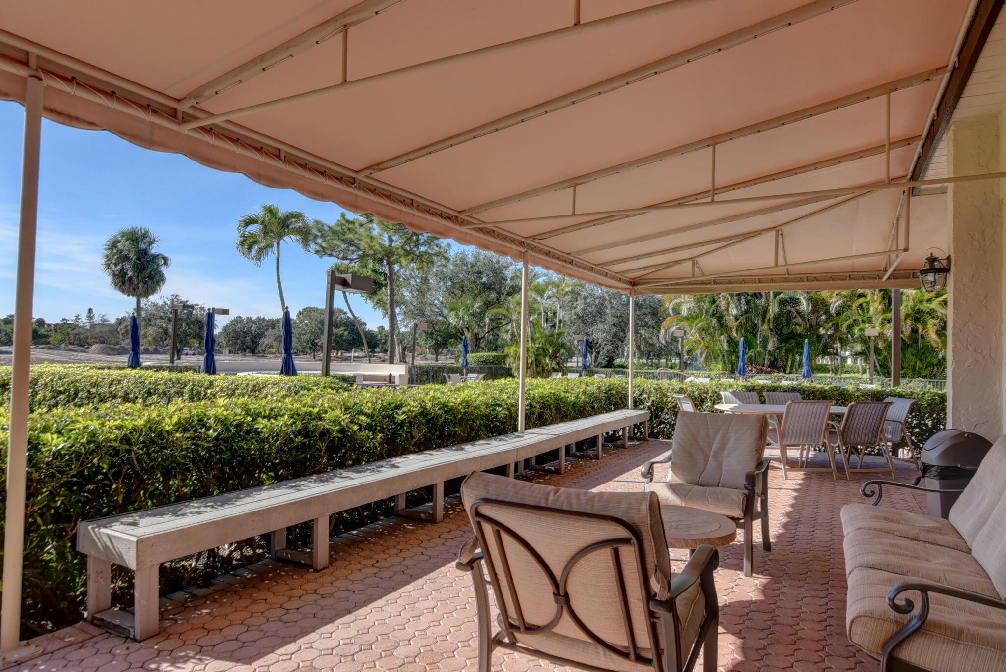 6620 Boca Del Mar Drive, Unit 706 Boca Raton, FL 33433 - Photo 40 of 41 Clubhouse patio