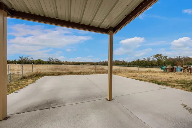 a view of a lake from a balcony