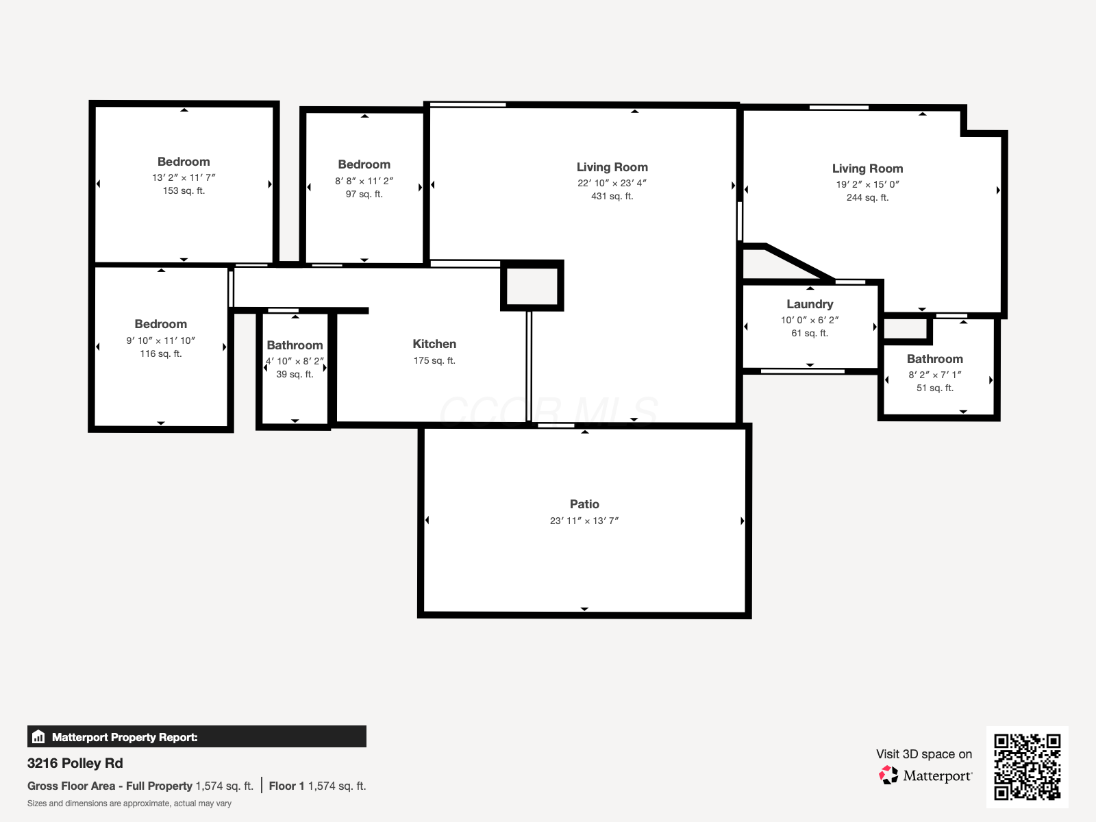3216 Polley Road Columbus, OH 43221 - Photo 45 of 45 Floorplan