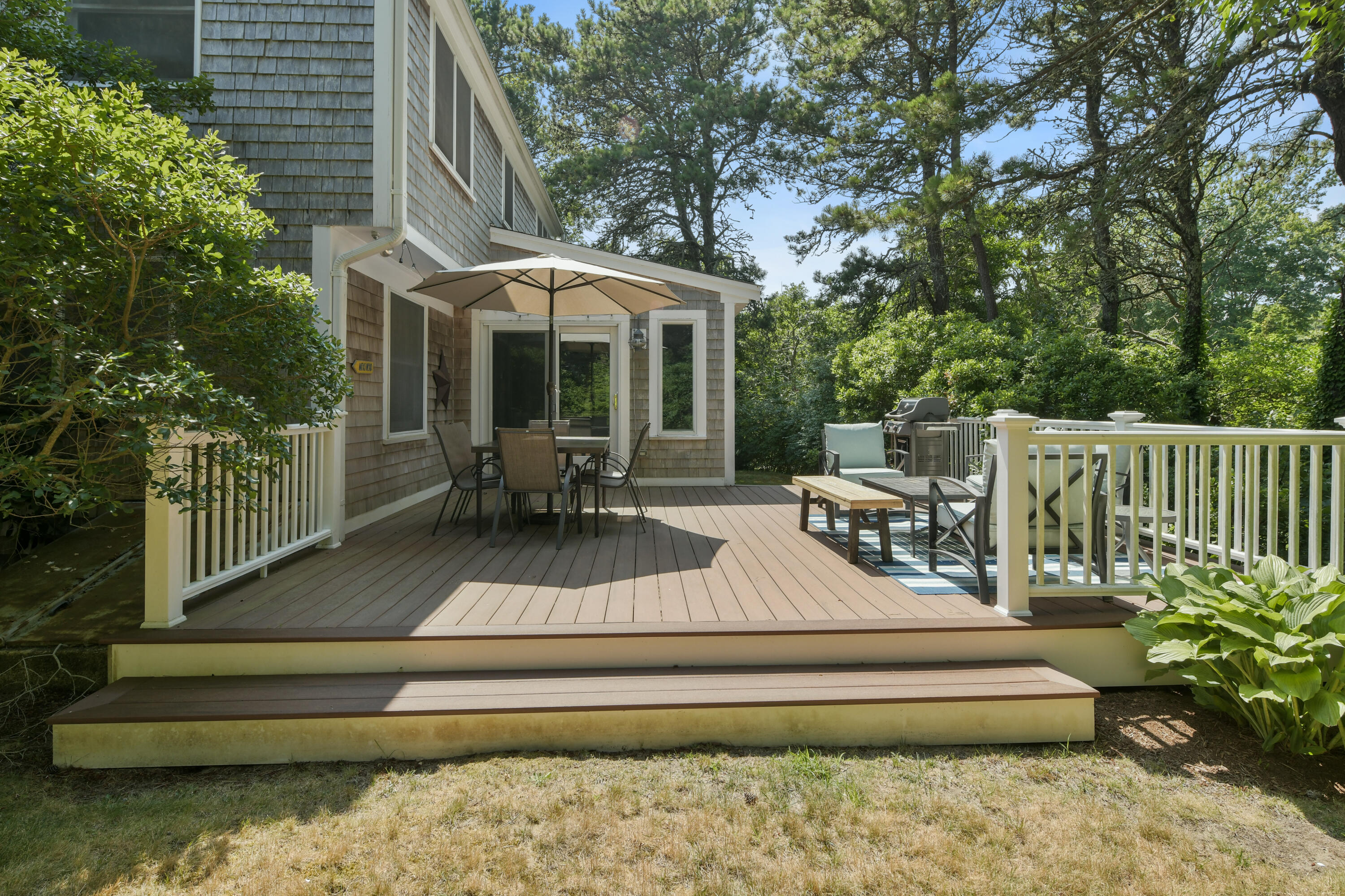 121 Middle Road North Chatham, MA 02650 - Photo 3 of 38 a view of outdoor space yard deck patio and swimming pool