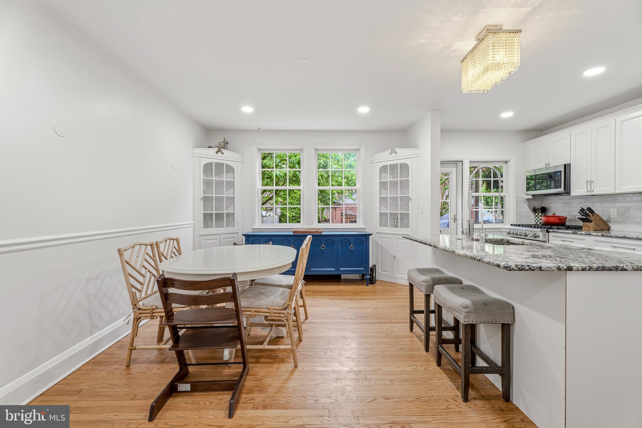 314 Murdock Road Baltimore, MD 21212 - Photo 6 of 42 a view of a dining room with furniture and wooden floor