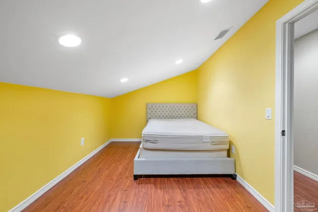 a view of wooden floor