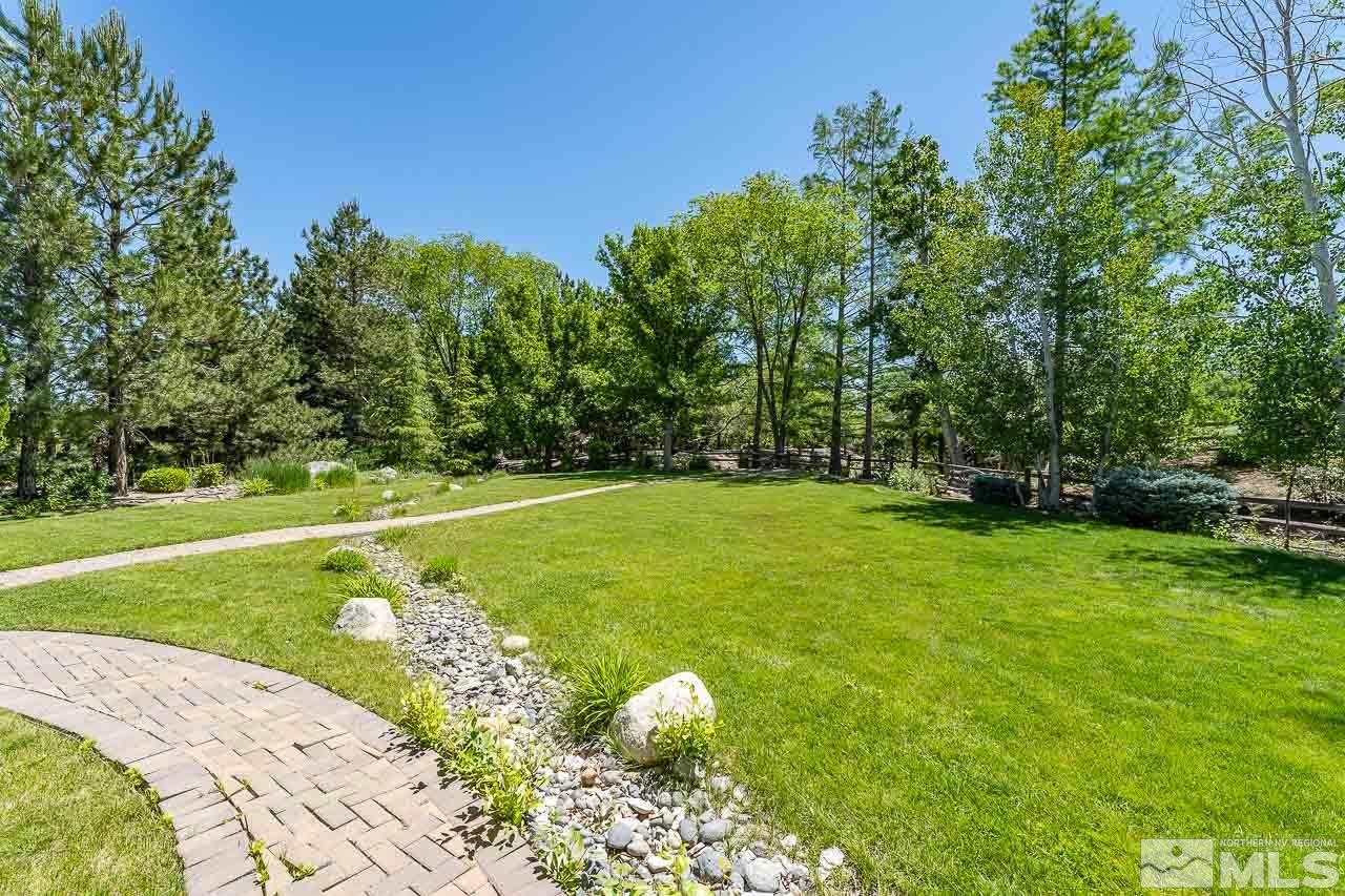 4440 Juniper Trail Reno, NV 89519 - Photo 25 of 29 a view of a garden with trees