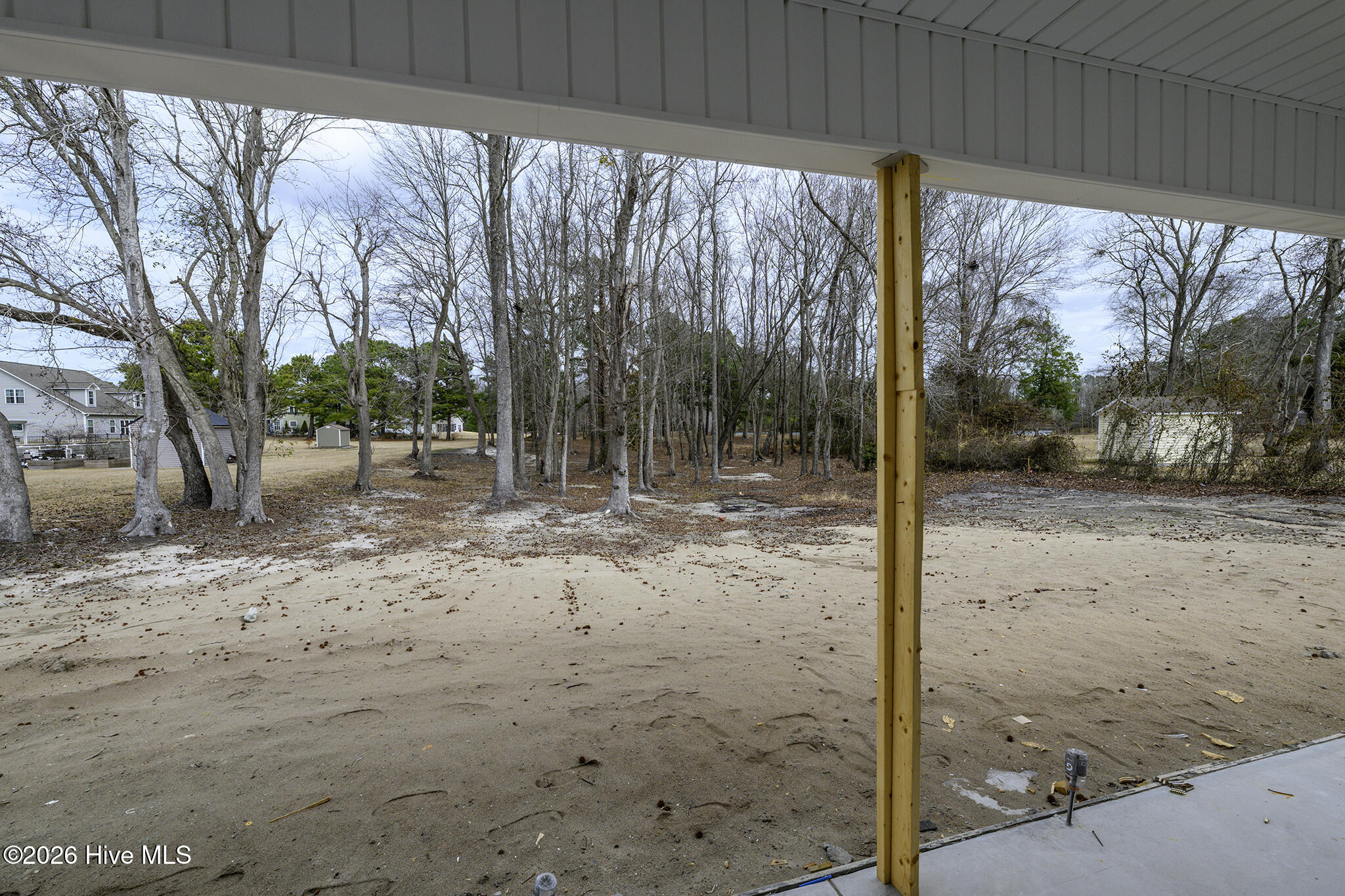303 Ramonas Lake Court New Bern, NC 28560 - Photo 35 of 52 Covered Back Patio