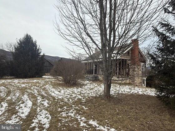 18951 Amberson Road Spring Run, PA 17262 - Photo 13 of 24 a street view covered with snow