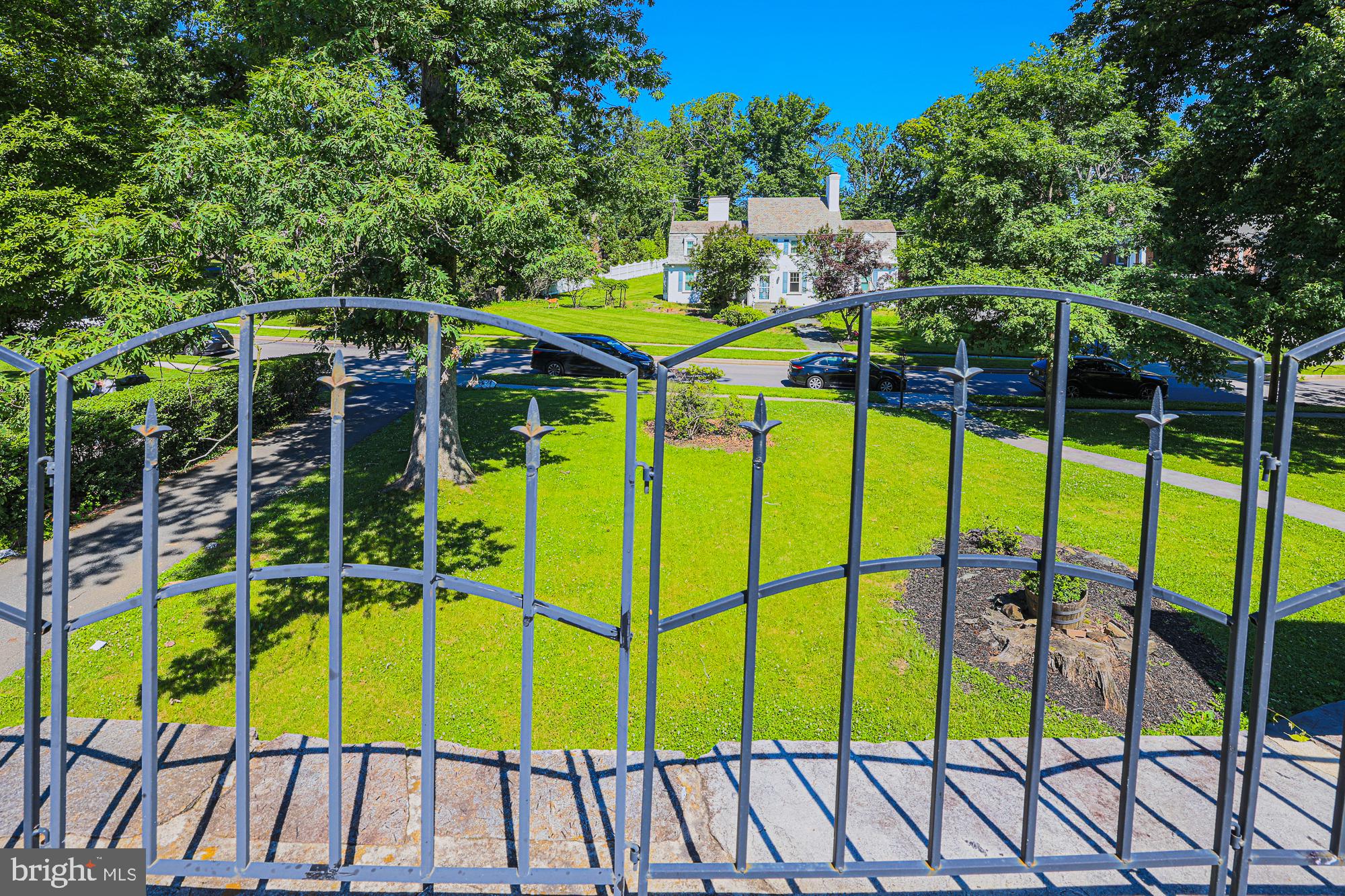 3305 Bancroft Road Baltimore, MD 21215 - Photo 58 of 61 Charming view through elegant gates.